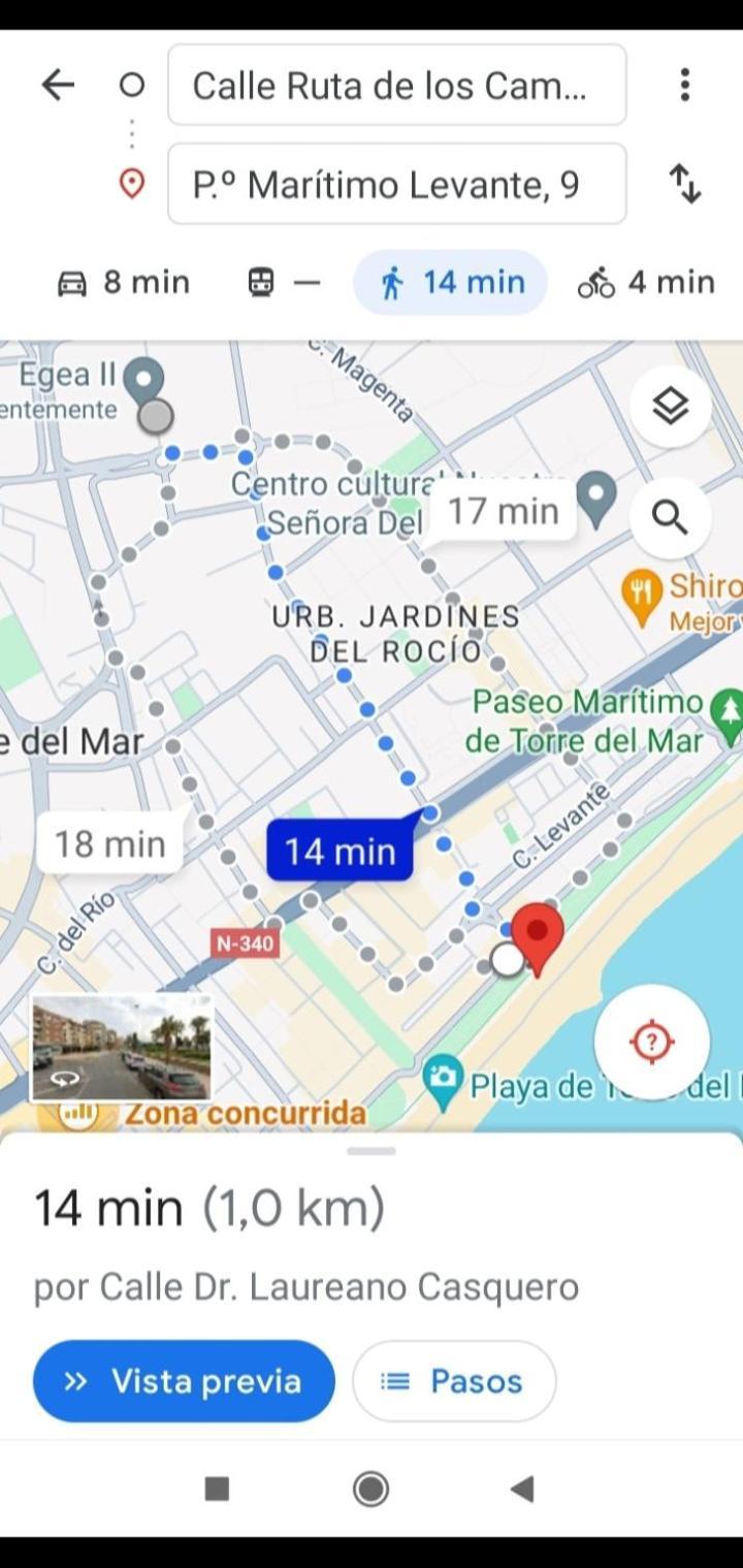 Fastastico Apto Torre Del Mar Parking Wi-Fi Exterior photo